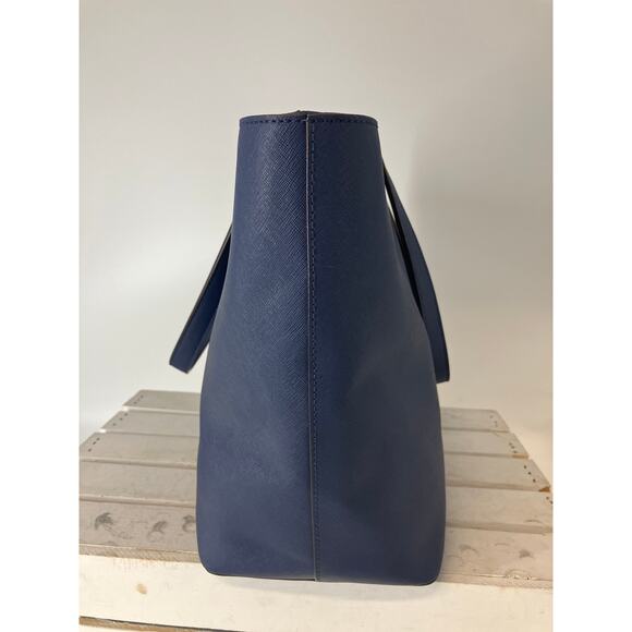 KATE SPADE NAVY BLUE SAFFIANO LEATHER WOMENS SHOULDER BAG - Picture 4 of 16